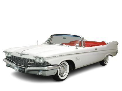 1960-61 IMPERIAL Convertible Vinyl Top, Vinyl Window & Pads