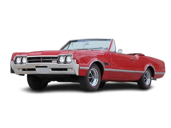 1966-67 OLDSMOBILE CUTLASS, F-85 & 442 Convertible Vinyl Top, Vinyl Window & Pads