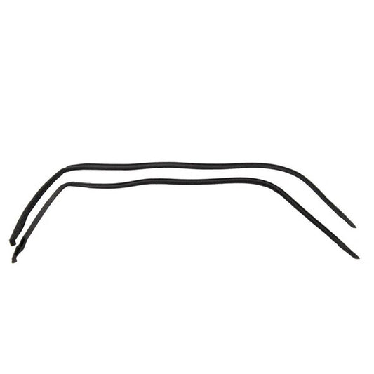 1971-1974 Pontiac Grandville 4 door hardtop roof rail weatherstrip seals, pair