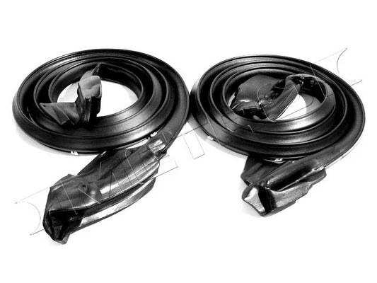 1973-1976 Plymouth Valiant, Duster, Scamp, Dodge Dart 2 dr hardtop door weatherstrip seals