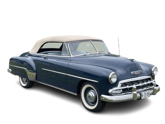 1950-52 STYLELINE DELUXE Convertible Vinyl Top, Vinyl Window & Pads