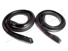 1979-1985 Eldorado Toronado Riviera coupe roof rail weatherstrip seals, pair