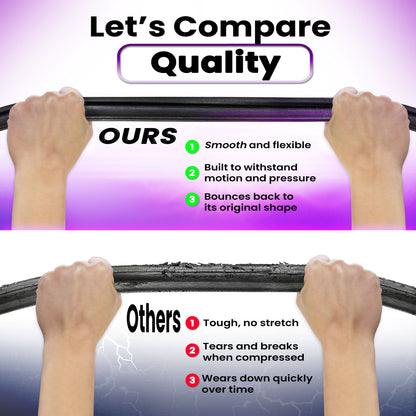 Molded Door Seals For Jeep Commando 1966-1967, Jeepster 1966-1973; LM 96