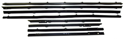 1964 Buick Skylark 8pc window sweep seals, belt line molding.