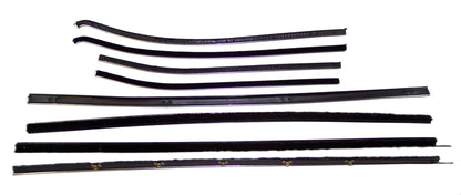 1957 BUICK SPECIAL CONVERTIBLE WINDOW SWEEP SET, 8PC