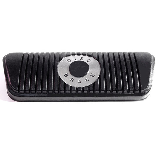 Brake Pedal Pad with Center Chrome Ring For Ford Mustang 1973; CB 111-J