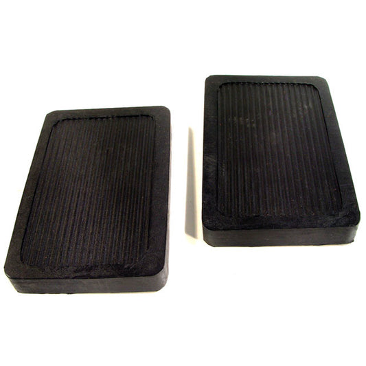 Clutch and Brake Pedal Pads 2-3/4" Wide X 4-1/8" Long; CB 162
