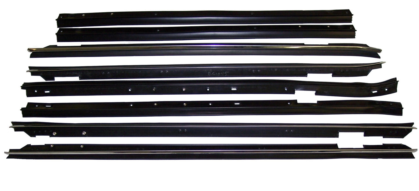 1980-1989 Cadillac DeVille & Fleetwood 4 door window sweep set.