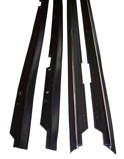 1979-1985 Cadillac Eldorado 2 door hard top 4pc window sweep set.