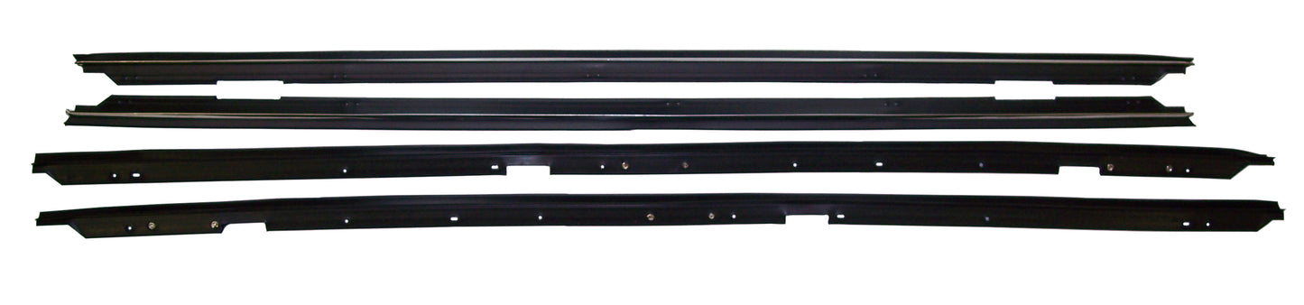 1979-1985 Cadillac Eldorado 2 door hard top 4pc window sweep set.