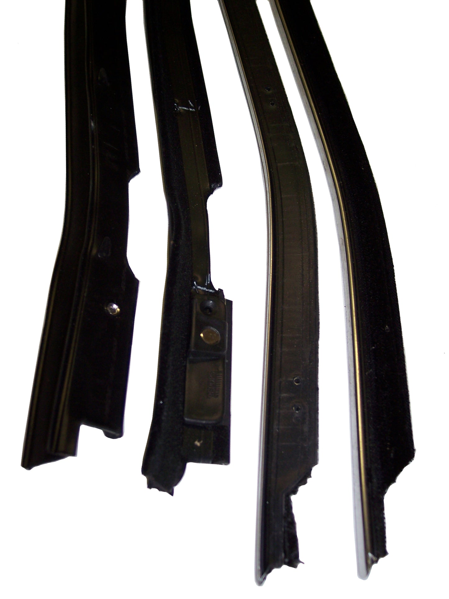 1975-1976 Cadillac Eldorado & Biarritz convertible window sweep set.