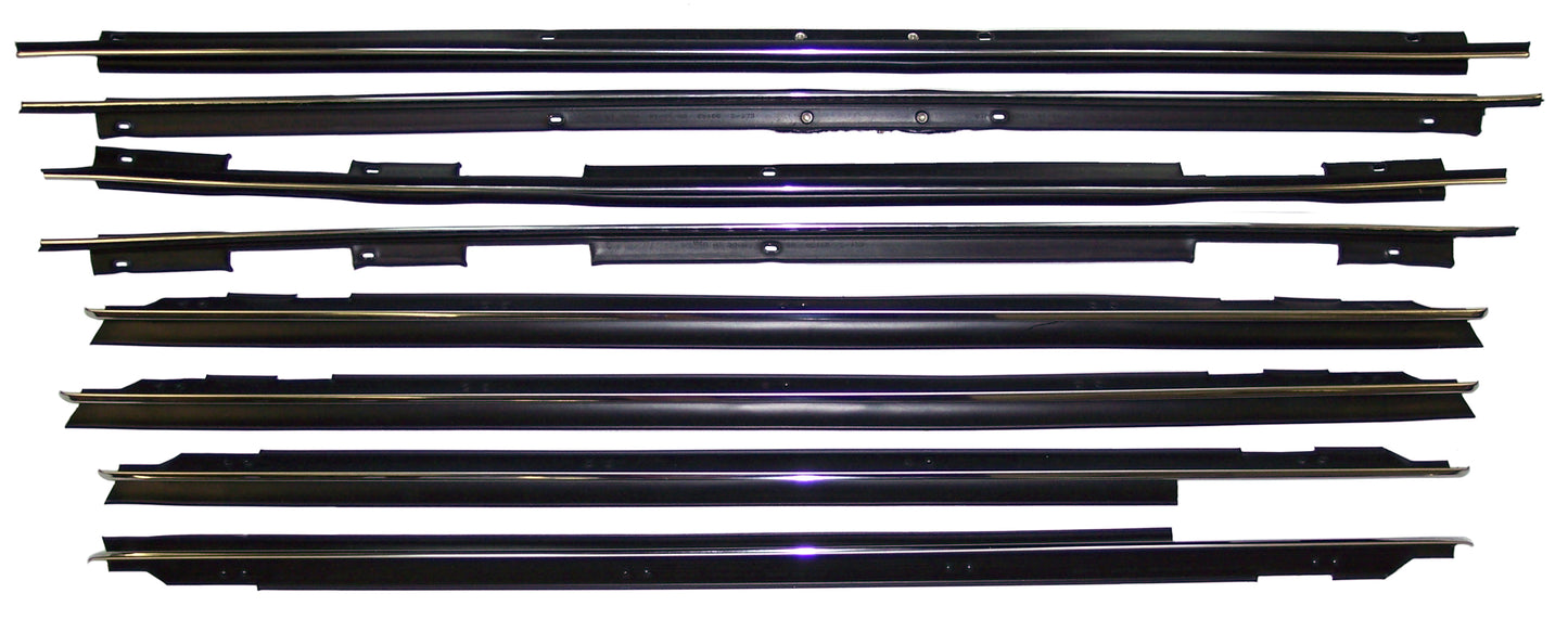 1981-1983 Chevrolet Malibu 4 dr Sedan & 1978-1983 4dr station wagon 8pc beltline sweeps