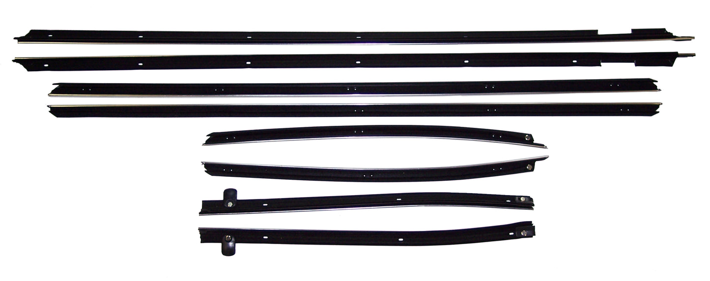 1969-1970 Chevrolet Impala Sport 2 door hardtop window sweep set.