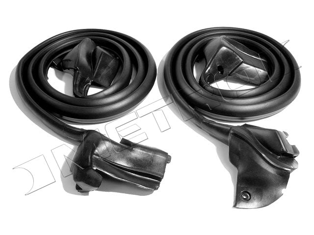 1968-1969 Chevrolet Camaro and Pontiac Firebird door seals, pair