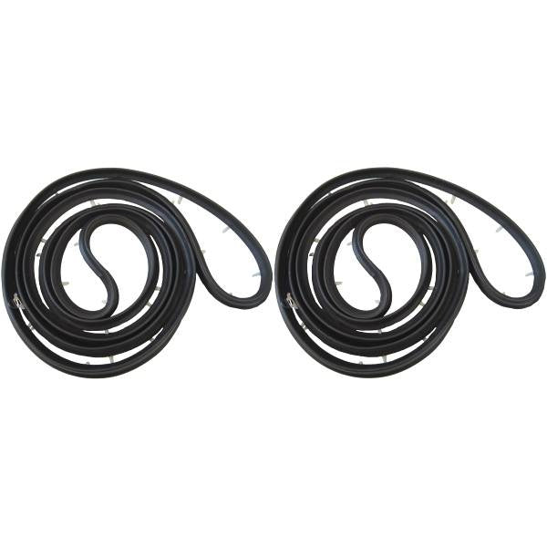 1967-1968 Chevrolet Bel Air, Impala, Cadillac Calais, Deville, Olds 88 &98, 4 door sedan/wagon front door seals, pair.