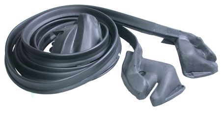 1971-1974 Full size GM 4 door hardtop rear door seals, pair.