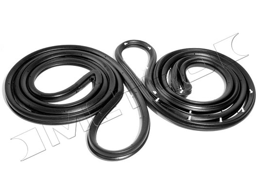 1999-2000 Honda Civic coupe or hatchback new rubber door weatherstrip seals, pr