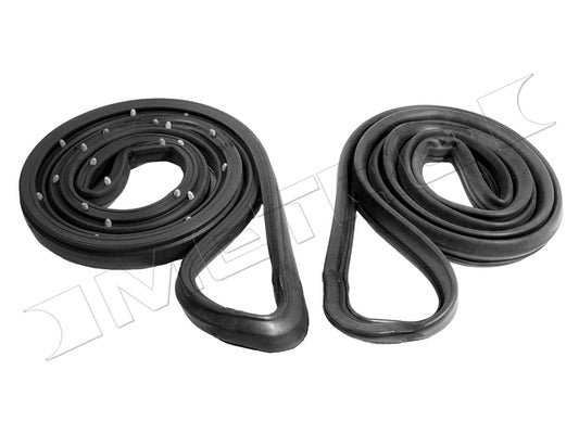 1985-1993 Cadillac DeVille & Fleetwood 4 door front seals, pair.