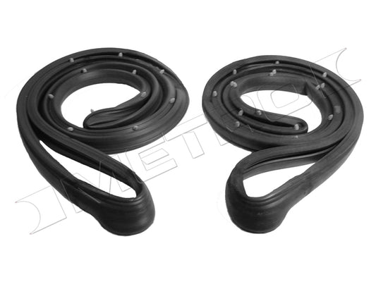 1985-1988 Cadillac DeVille & Fleetwood 4 door rear seals, pair.