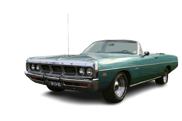 1969-70 POLARA "C Body" Convertible Vinyl Top, Vinyl Window & Pads