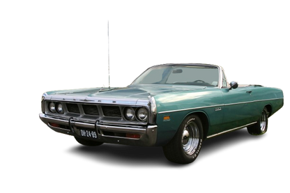 1969-70 POLARA "C Body" Convertible Vinyl Top, Vinyl Window & Pads