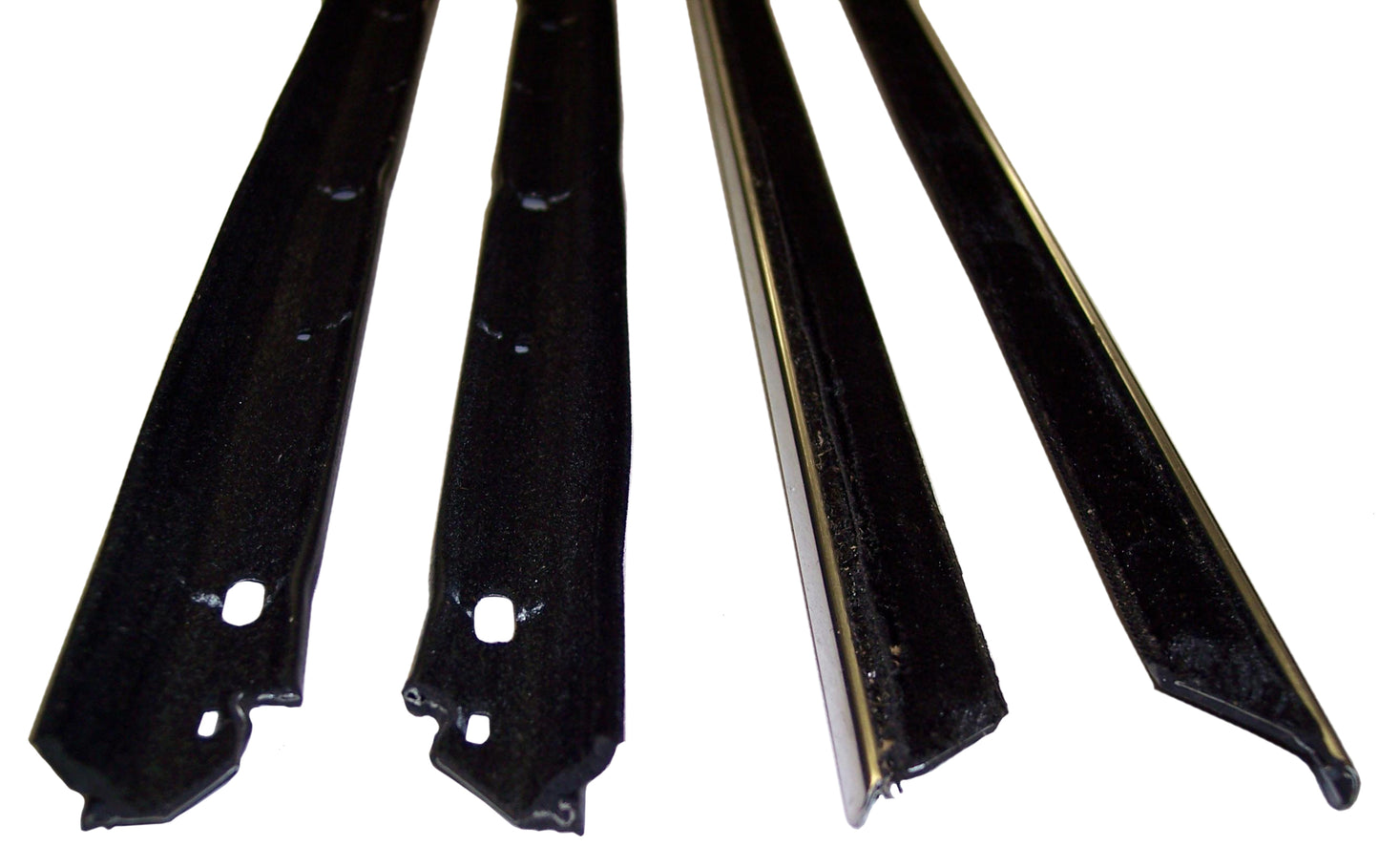 1965-1966 FORD GALAXIE CONVERTIBLE WINDOW SWEEP SET 8PCS