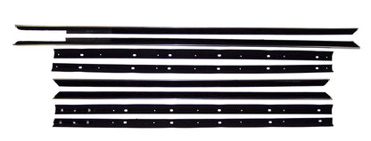 1964 FORD GALAXIE 2 DR HARDTOP WINDOW SWEEP SET 8PCS