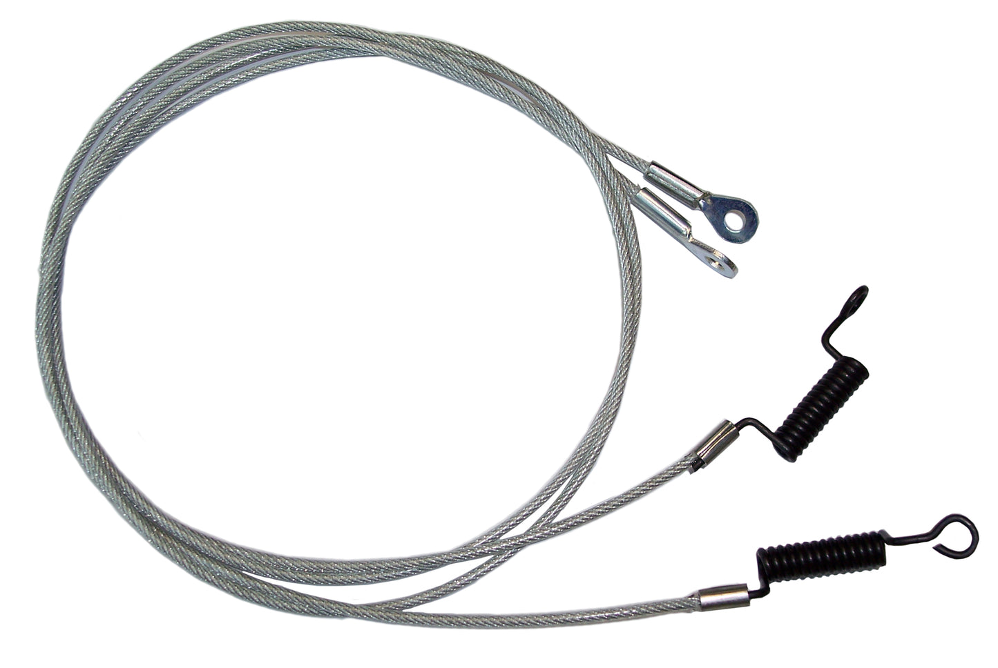 1966-1967 Buick, Chevrolet, Oldsmobile and Pontiac 'A' body cars convertible top hold down tension cables, pair.