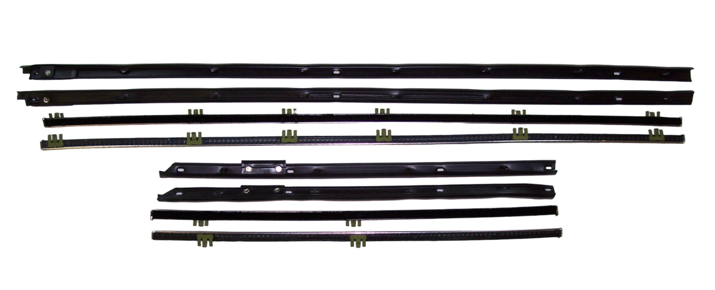 1965 PONTIAC GTO & LEMANS CONV. WINDOW SWEEP SET, 8PCS