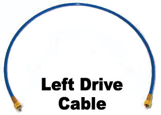 Left drive cable