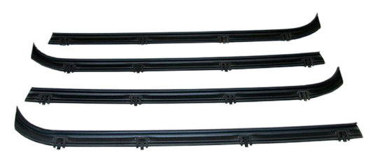 1971-1996 Chevrolet G10, G20, G30 & GMC G15, G25 & G35 window sweep set, 4 pieces.