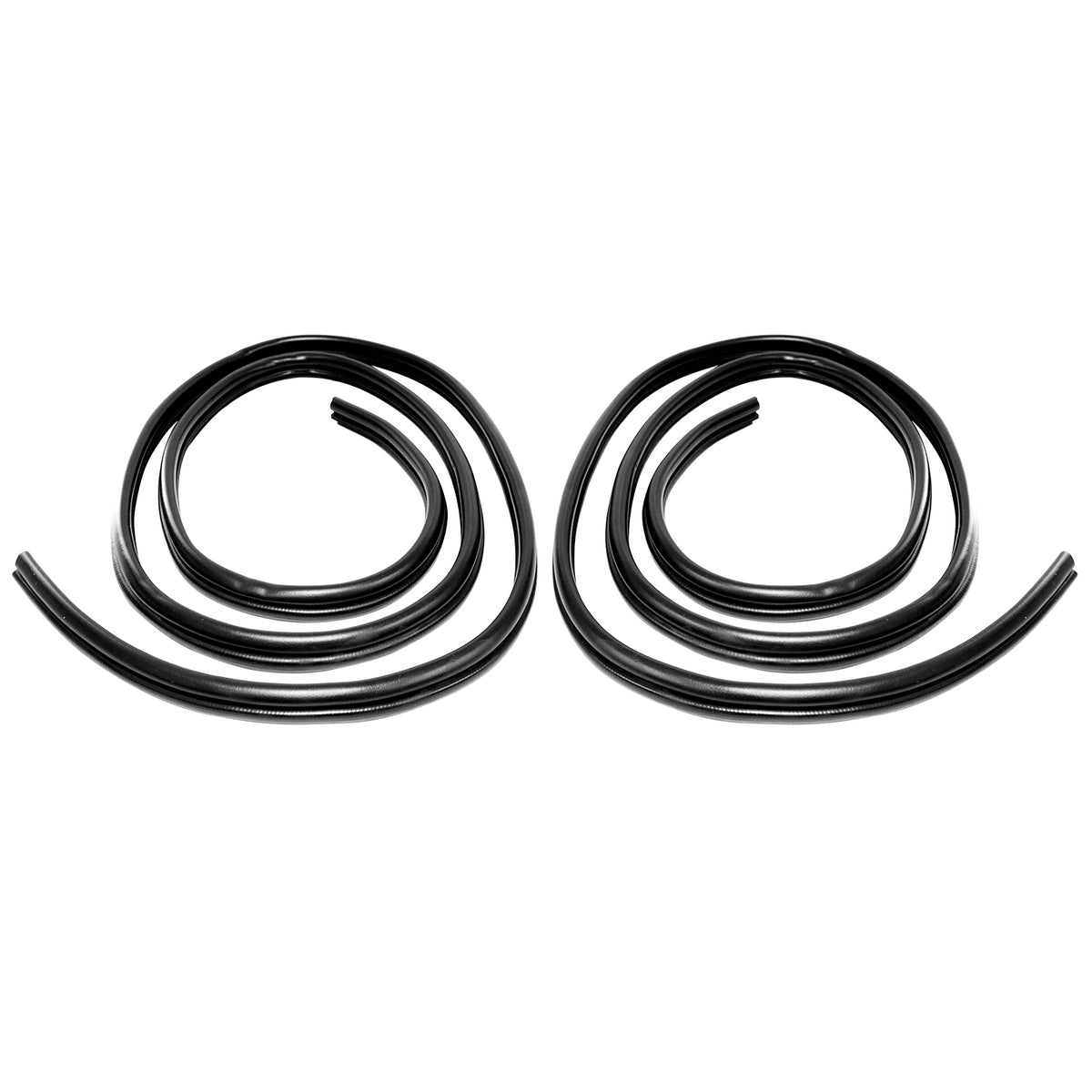 Rear Door Seals For Dodge Durango 1998-2003 55256574AC, 55256575AC; LM 125-C