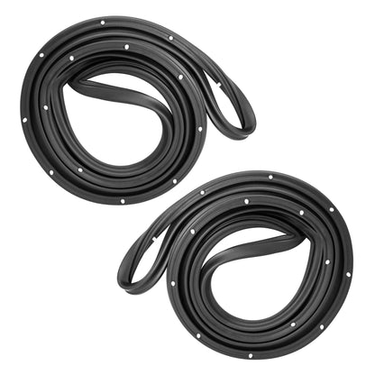 Front Molded Door Seals with Clips For Buick Skylark 1968-1972 7717764/5 LM 12-T