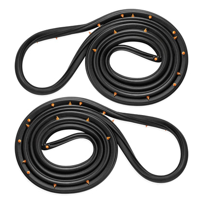 Molded Door Seals - Coupe or Hatchback For Honda Civic 1992-1995; LM 140