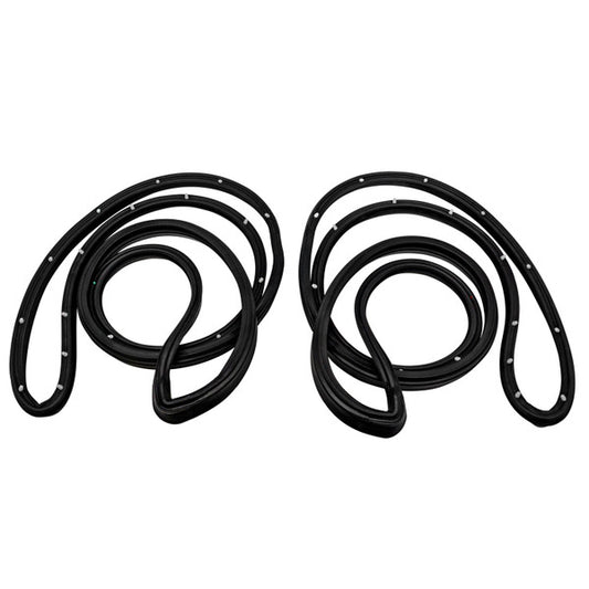 1975-1979 Buick, Chevrolet, Oldsmobile & Pontiac 4-door sedan rear door seals, pair.