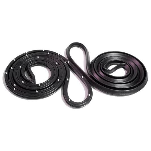 Rear Molded Door Seals, with Clips For Buick Apollo 1973-1974; LM 20-M/R