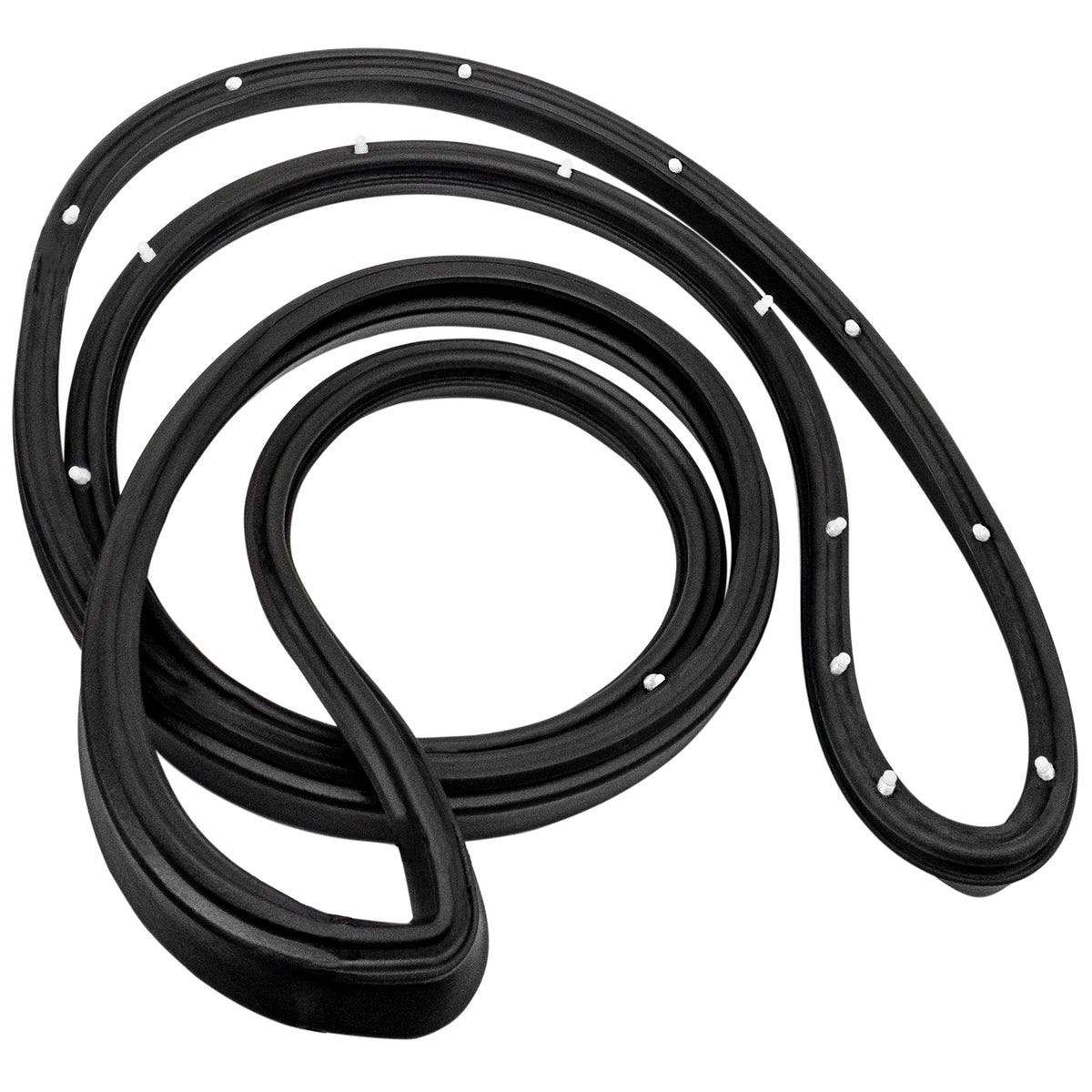 Rear Molded Door Seals, with Clips For Buick Apollo 75, Skylark 76-79; LM 20-P/R