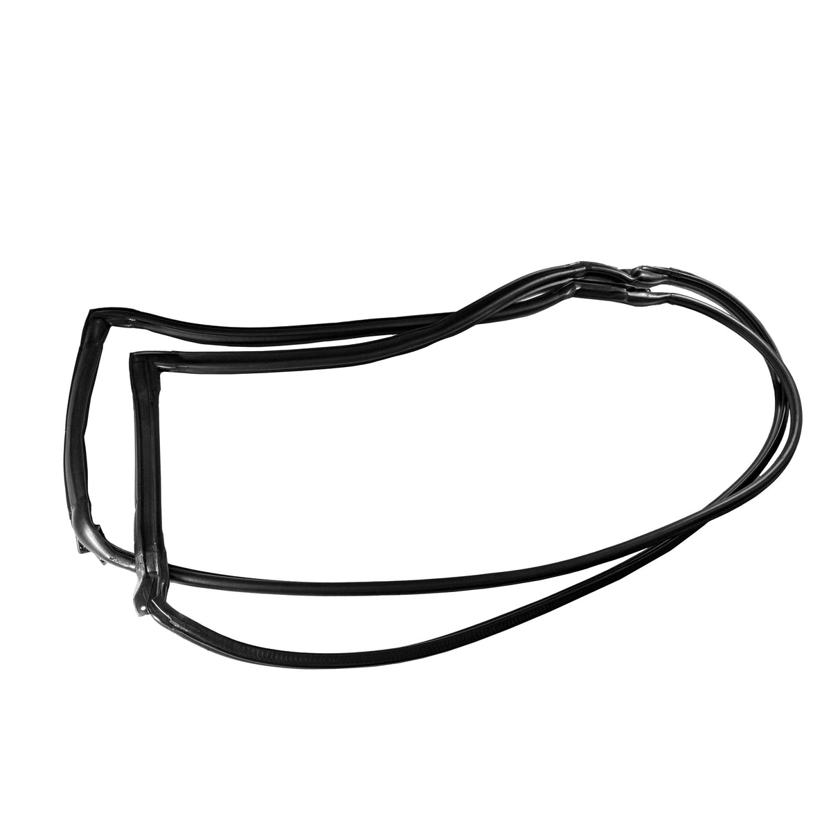 Molded Door Seal Pair for Pontiac Fiero Coupe 1984-1988; LM 84