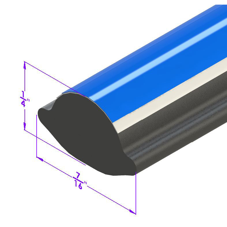 Chrome Lockstrip black; LP 100-C
