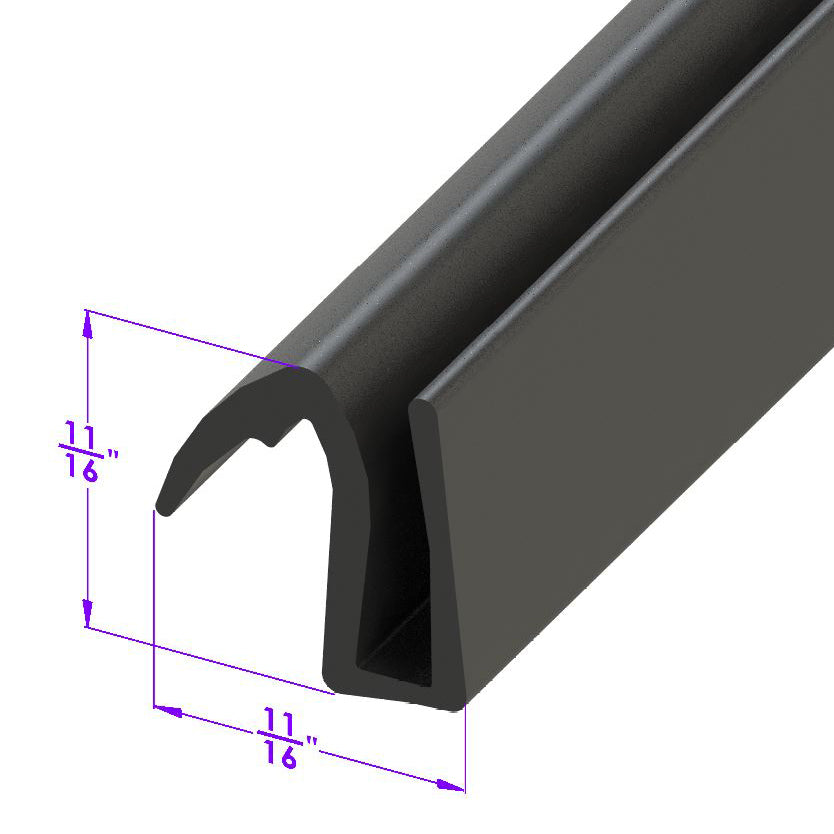 5/8" Glass Setting Seal; LP 102-A