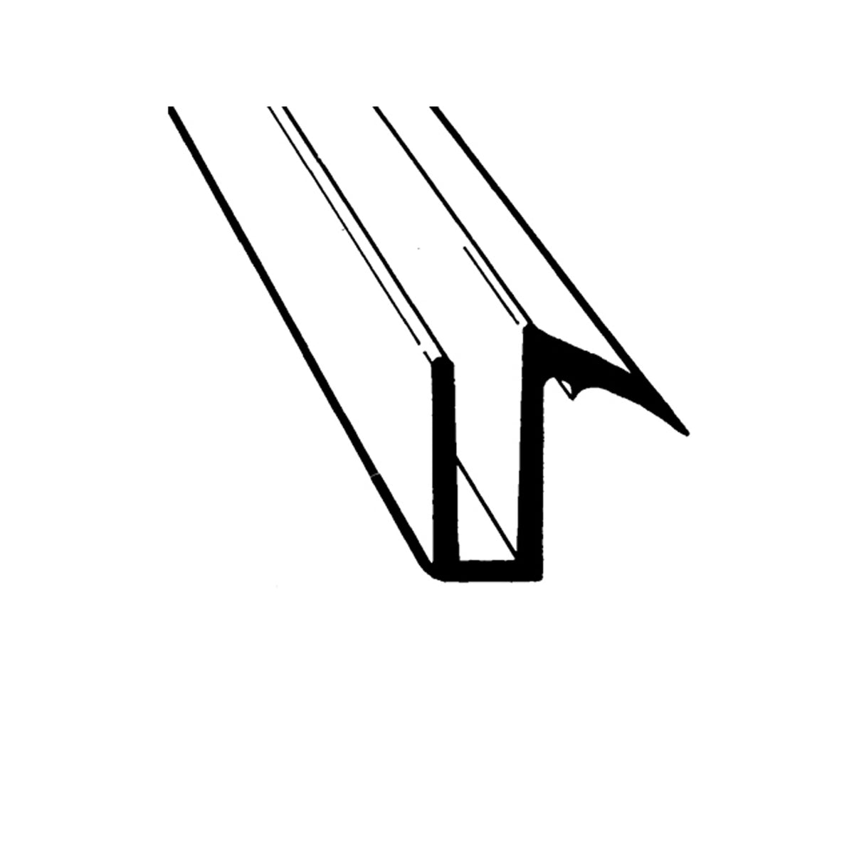 5/8" Glass Setting Seal; LP 102-A