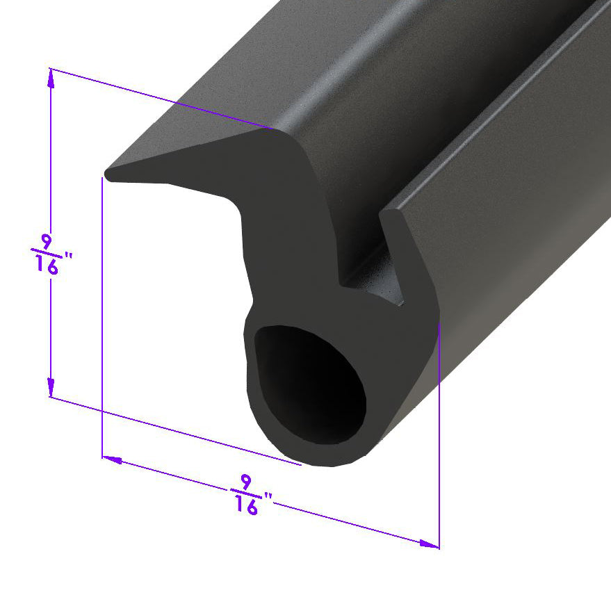 Back Hatch Seal For Nissan 240Z 1970-1973, 260Z 1974-75, 280Z 1975-78; LP 103-C