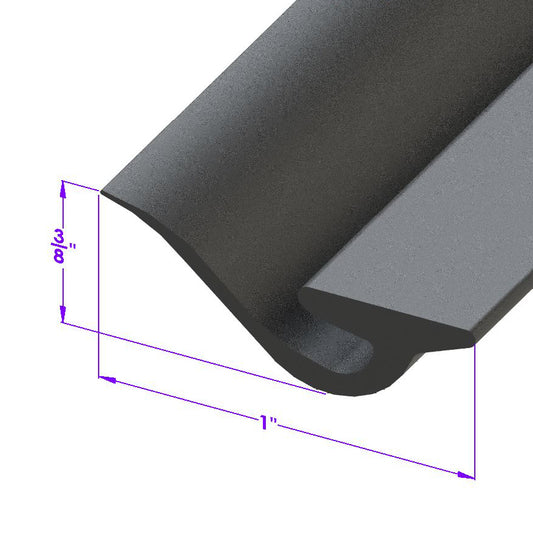 Door Bottom Seal; LP 104-B