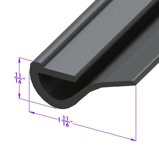 Door Bottom Seal For Ford Model 81 A 1938, Deluxe, Standard 1939; LP 104-F/FT