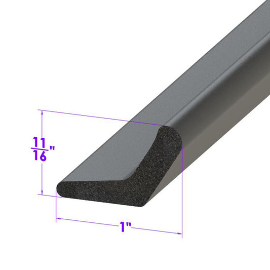 Door Bottom Seal For Lincoln 9EL Series 1949; LP 104-J