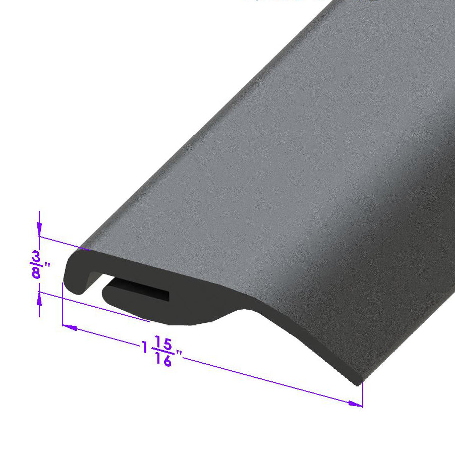 Bumper to Body Seal For Ford Deluxe 1946-1948, Super Deluxe 1942-1948; LP 109-K