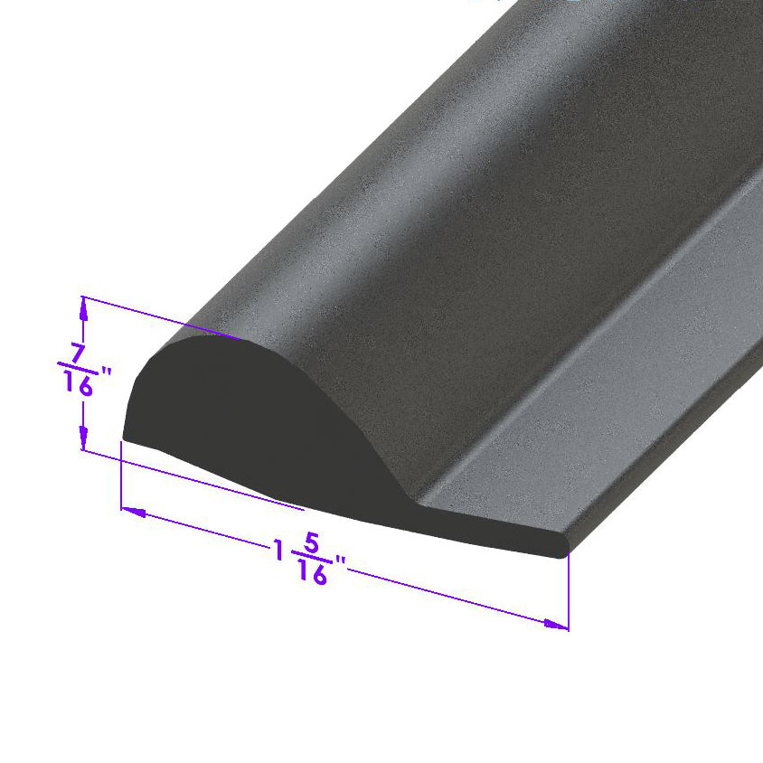 Rear Center Hardtop Seal For Mercedes-Benz 190SL 1955-1963; LP 110-Z/FT