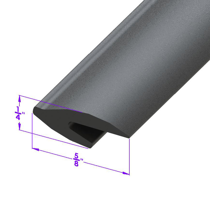 Door Side Seal Fits Steel Track; LP 112-A