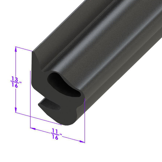Swing-Out Windshield Seal For Volkswagen Transporter 1955-1958; LP 112