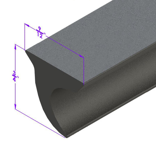 Top Roof Rail Seal For Convertibles; LP 12